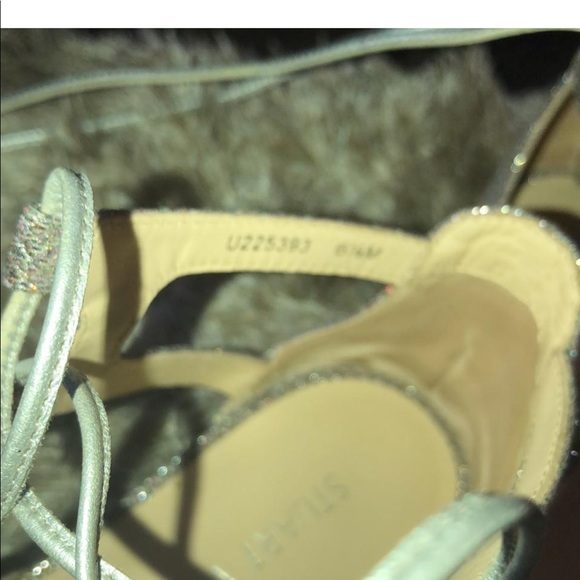 Stuart Weitzman Glitter Espadrille shoes - Picture 4 of 5